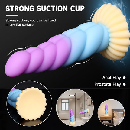 Knot Dildo Silicone Penis G-spot Stimulation Monster Dildo Anal Plug for Women Dragon Dildos Prostate Massager Female Sex Toys