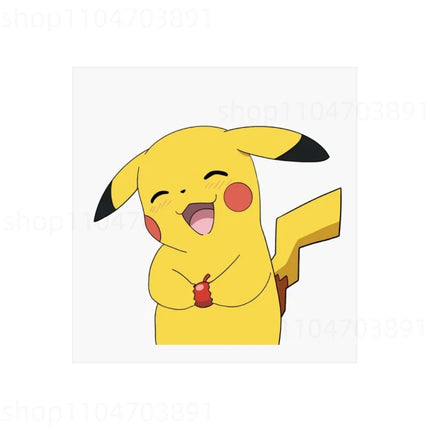 Pokemon Heat Transfer Stickers Anime Pikachu Cartoon Character Decal DIY Fashion Clothes Hat Bags Patches Ironing Decor Applique