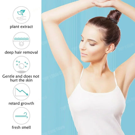 Hair removal spray powerful hair part healthy painless hair removal growth inhibitor male and female body care Korean products
