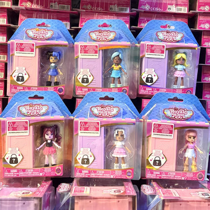 In Stock Hot Spot Girl Heart Magic Action Figures Royale High Mysterious Friend Series Mini 1 Doll 3 Inch Changeable Doll Toys