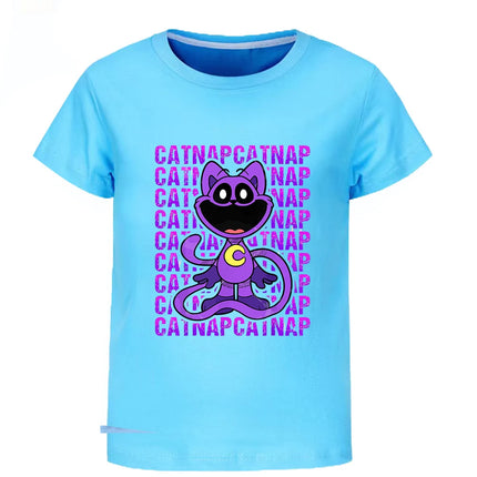 Smilings Critters Cat Outdoor Clothing Children Top Tracksuit for Girls Boutique Clothes for Trips Striped Children's Fashion