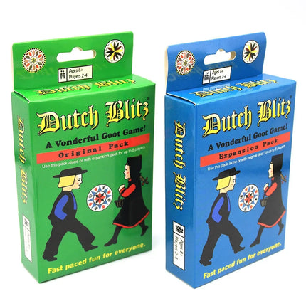Dutch Blitz The Original Fast Paced Card Game Contains 160 Card Quick And Easy To Learn Great Family Game For Everyone For 2