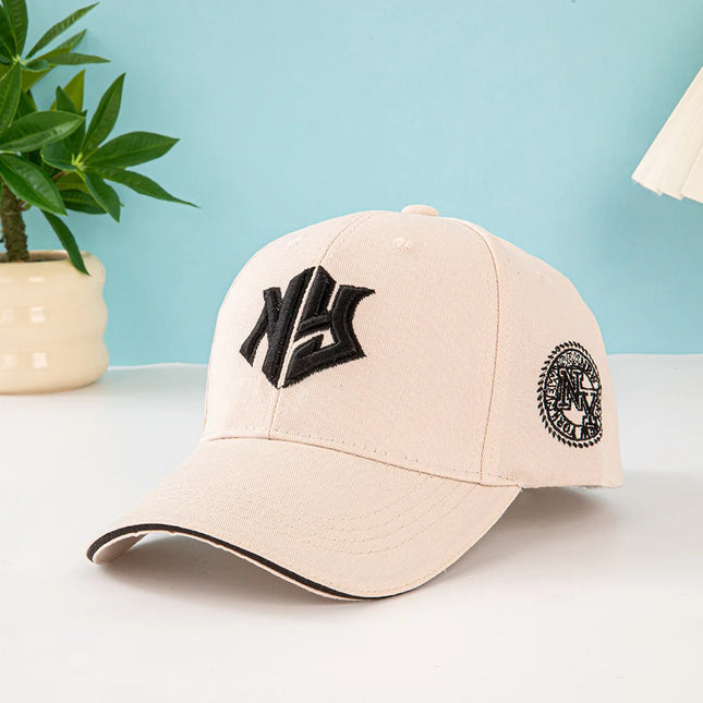 Men's baseball cap, outdoor adjustable sun protection casual cap suitable for spring and autumn travel, tourism and vacation