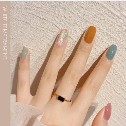 Solid Nail Polish Color Mud Gel Full Coverage Painting Nail Art Glue Mousse Creamy Texture Manicure Varnishes Solid UV Gel Plate