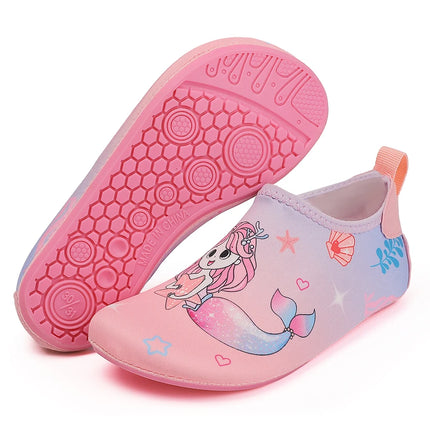 Children Beach Shoes Baby Soft Floor Indoor Slipper Snorkeling Swim Socks Boys And Girls Anti-Slip Home Barefoot Kids Slippers