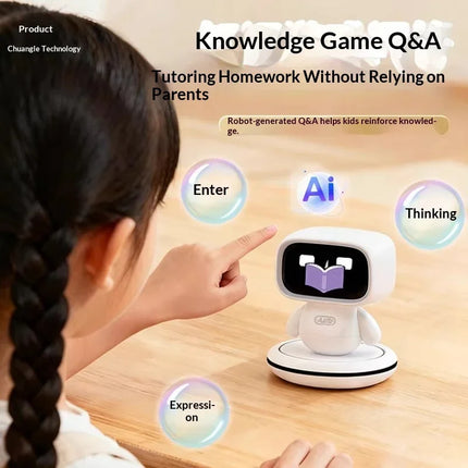 Yiying Aimi Smart Robot Companion Robot Intelligent Dialogue Emotional Companionship Wireless Indoor Intelligence Gifts