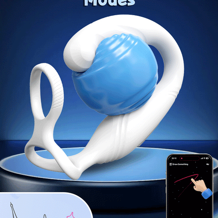 Male Sex Toys Rotating Anal Vibrator Prostate Massager Dual Penis Ring Cock Rings Anal Butt Plug Vibrators Anal Toys for Men 18+