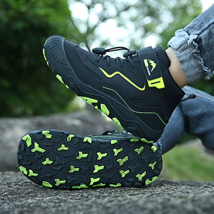 Kids Hiking Boots Toddler Girls Boys Hiking Shoes  Anti-Collision Non-Slip Athletic Outdoor Trekking Boots