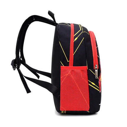Marvel Spiderman Schoolbag Anime Movies Avengers Cartoon Figure Iron Man Captain America School Backpack Gifts