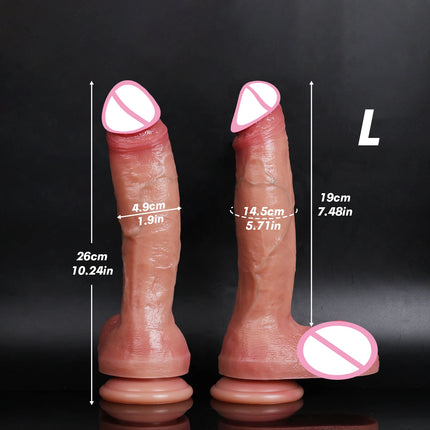 Realistic Long Dildo Black Anal Plug with Suction Cup Big Penis Butt Plug Long Dick Sex Toys for Women men Phallus Anal Dilator