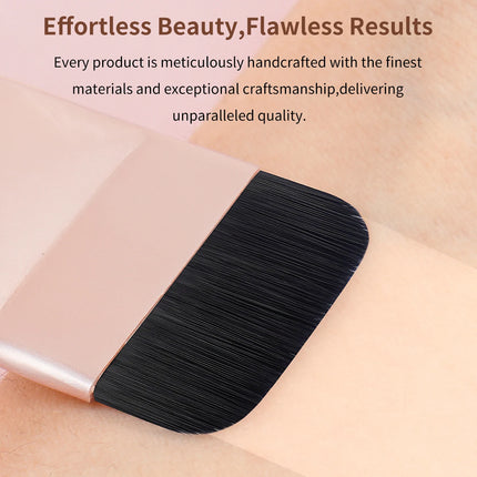 MAANGE Flat Head Foundation Brush Ultra Thin Top Mask Brush For Liquid Cream Cosmetics Blending Beauty Tool Premium Gift