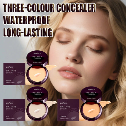 Full Coverage Concealer Waterproof Natural Finish Hydrating Crease Proof Liquid Concealer Makeup for Under Eye Acne Spot