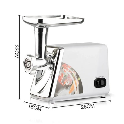 110V-220V Electric Meat Grinder, Household Multi-functional Stainless Steel Grinder, Meat Filling Machine, Enema Machine