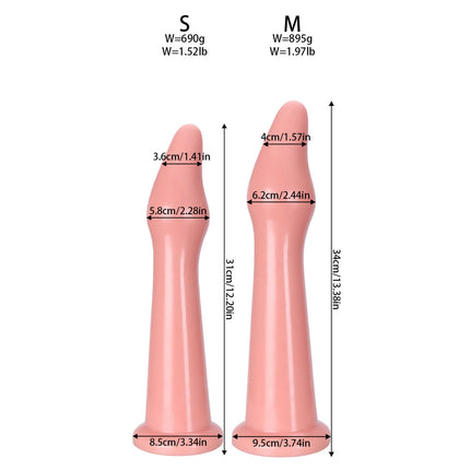 4 Sizes Long Anal Plug Big Anal Dialator Dildo Huge Long Large XL Anal Plug Training Expansion Butt Plug Sex Toys for Women Gay