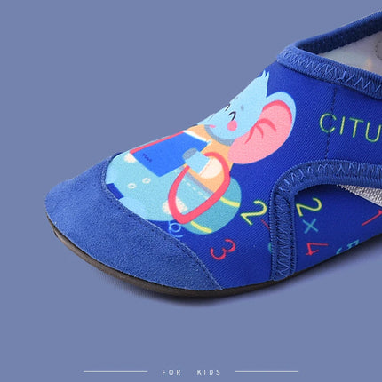 2024 New Children Beach Shoes Water Socks Boys And Girls Home Shoes Baby Indoor Socks Cartoon Unicorn Kids Slippers