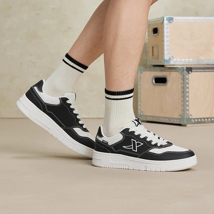 Xtep Skateboarding Shoes For Men Summer Wear-Resistant Skate Shoes Stability Soft Leisure Outdoor Sneakers 876319310029
