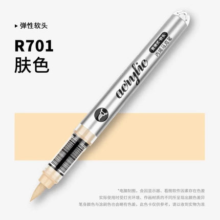 GRASP 120/1 Colors Acrylic Marker Pens Waterproof Pen Soft Brush Nib Student Art for Glass Stone Art School Supplies Stationery