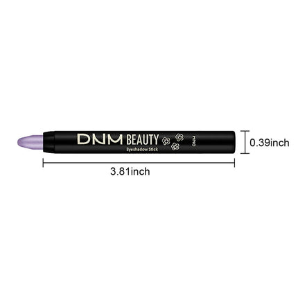 16 Colors Pearlescent Eyeshadow Sticks High Pigmented Eyeshadow Pencil Glitter Waterproof Long-Lasting Eye Makeup Non-Smudged
