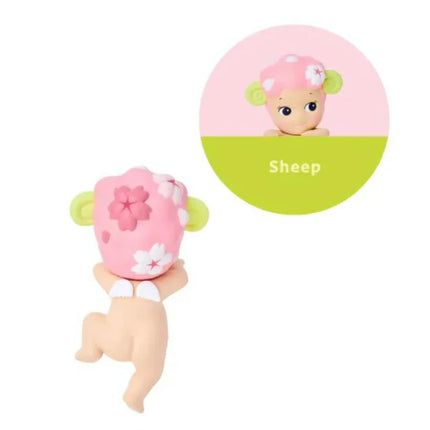 Sonny Angel Blind Box Hippers Decorative Mini Figures Cherry Blossom Series Dolls Anime Figure Toys Action Figure Birthday Gift