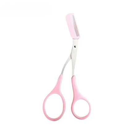 1/3PCS Eyebrow Trimmer Makeup Tools Stainless Steel Eyebrow Scissors with Comb Hair Removal  Eyebrows Shaping Makeup Tools