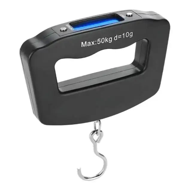 1/2pcs 50kg/10g Digital Luggage Scale Electronic Portable Suitcase Travel Weighs With Backlight Electronic Travel Hanging Scales