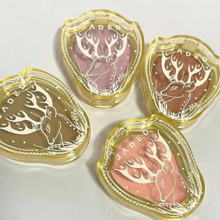 Mini Lasting Waterproof Face Blusher Face Contouring Soft Cheek Rouge Female Makeup Brighten Face Matte Natural Blush Palette