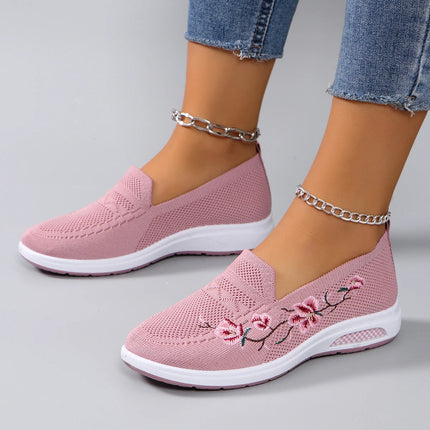 Women's summer breathable mesh flat shoes women's shoes casual sneakers shoes, clearance free shipping