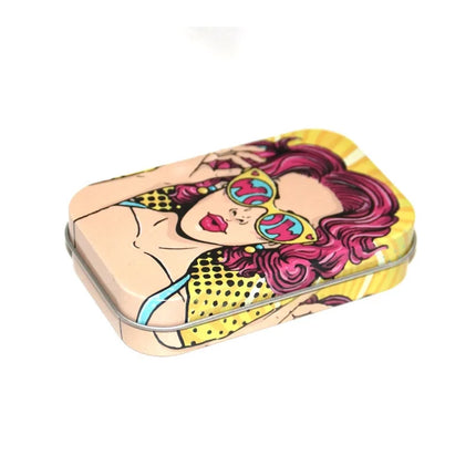 Cigarette Case Box Tobacco Storage humidor rolling paper box Jewelry Candy Coin Key Organizer Metal Tin Flip Gifts Sealed