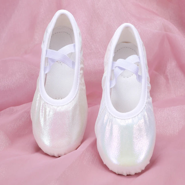 Casual Children's Ballet Shoes Pointe Dance Wear Stage Kids Shoeses Ballerina Shoes Girls Dancing Shoes Yoga Elegant