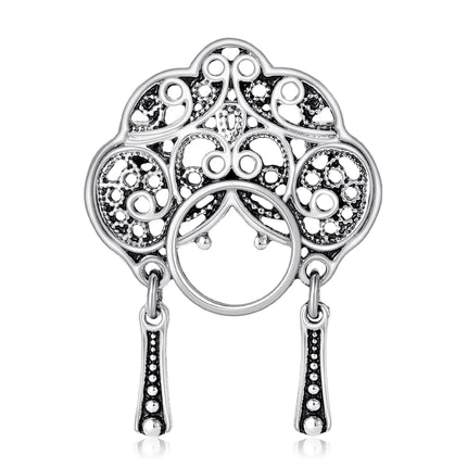 Beaut&Berry Fashion Face Brooches for Women Unisex Character Pins Friends Party Gifts Banquet Jewellery Accessories