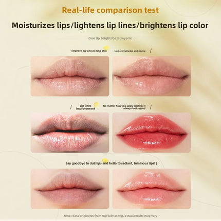 RUYI Lip Balm Moisturizing Without Greasiness remove dead skin fade lip wrinkles repair & Anti-Dryness Winter Lip Care Lipstick