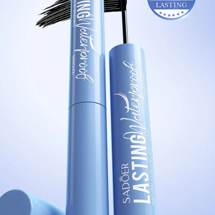 5D Waterproof Mascara Lengthening Eyelashes Women's Make-up Waterproof Mascara Black Silk Fibre Mascara Korean Cosmetics New