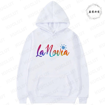 Women's Bachelorette Sweatshirts: Spanish Girls Single Farewell Pullover Hoodies, Future Bride & Bridesmaid for Bridal Shower