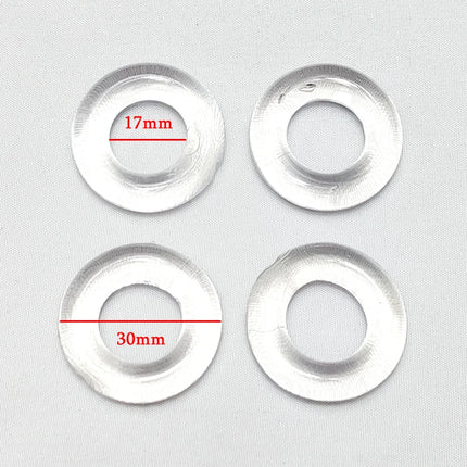 4 Pcs Cock Ring Lock Sperim Penis Scrotum Sleeve Sex Toys For Men Chastity Cage Ball Stretcher Delay Ejaculation Intimate Goods