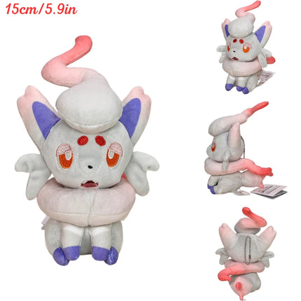 Pokemon Eevee Umbreon Sylveon Espeon Vaporeon Plush Toys Keychain Gengar Duskull Haunter Flareon Stuffed Plush Doll Gifts Kids