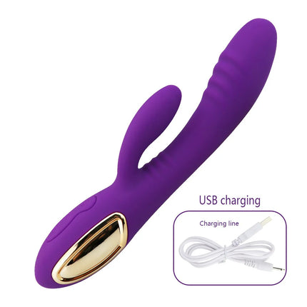 FF Women's Masturbation Toys New Adult Products Charging G-spot Vibration Rod Female Masturbation Massage AV Vibration Rod