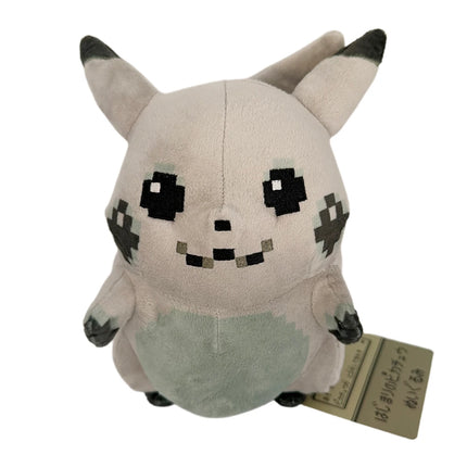 Pokemon Original Anime Pikachu 30th Anniversary Plush Doll Pixel Style Pikachu Peluche Plush Peripheral Dolls Boy Gift