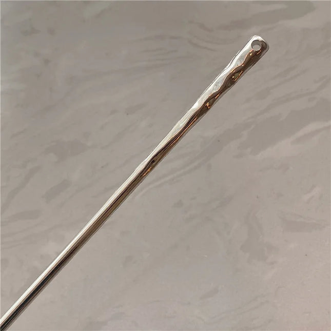 Fashion Butterfly Hair Sticks for Women Metal Hair Clip Pins Minimalist Irregualr Girls Hairpins Hair Bun Maker Headwear