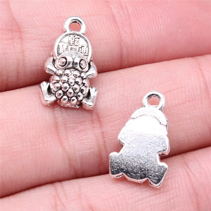 20pcs Moneybag Charms Money Us Dollars Pendants Jewelry Making Lucky Money Charms For Bracelet Making Antique Silver Color