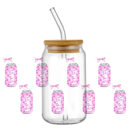 New Design Diet Coke 3D Decal UV DTF Cup Wraps for 16oz Glasses DIY Mug Phone Waterproof Transfer Sticker