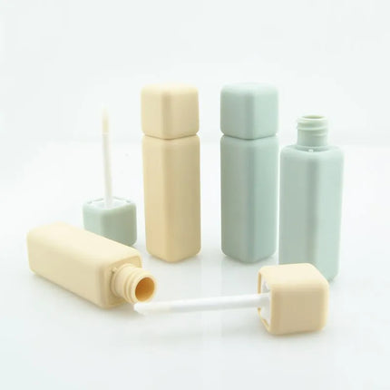 10-50pcs Empty 5ml Lip Gloss Tube Lip Color Bottle Rubbery Paint Frosted Lip Tint Cosmetic Container High-end Lipstick Packaging