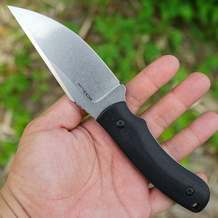 FORESAIL DC53 Steel Blade Knife G10 Handle Sharp Fixed Blade Camping Tactics Outdoor Fish Cutting Hunting ToolKitchenFruit Knife