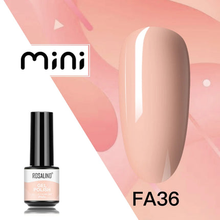 ROSALIND Shiny Gel Nail Polish Soak Off Gel Varnishes Nail Art Semi Permanent UV Glitter Nail Gel Polish Base Top Coat Enamel