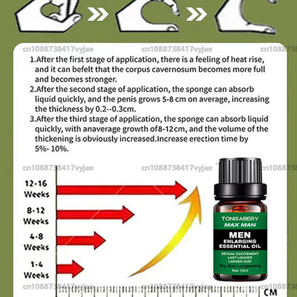Male Penis Massage Essential Oil Erection Ejaculation Dick Gel Cock Liquid  Penile Cream Big Penis Oils Adult Products For Men