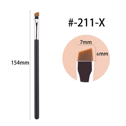 Eyebrow Concealer Brush Flat Eyebrow Brush Angled Ultra Thin Eye Line Concealer Makeup Brushes Precise Make Up Concealer Brush