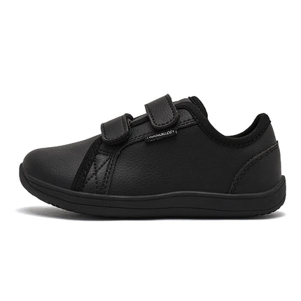 HOBIBEAR Kids Barefoot Shoes Little/Big Kids Wide Toe Minimalist Sneakers Lightweight Hook and Loop Artificial Leather Shoes