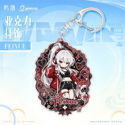 Wuthering Waves 2nd Anniversary Celebration Acrylic Stand Aemeath Denia LUUK HERSSEN Hiyuki Figure Stand Keychain Badge for Fans