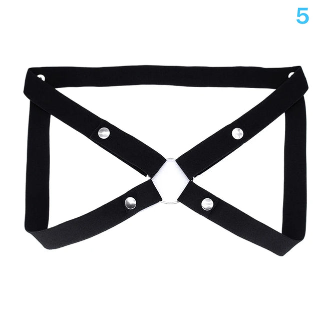 Anti Off Male Chastity Cage Device Adjustable Three Way Elastic Band Auxiliary Belt Sexy Underwear Sex Toy For Men