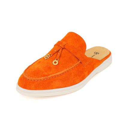 2024New women's anti slip casual loafers, fashionable cashmere flat shoes, spring and autumn men's sports driving casual shoes
