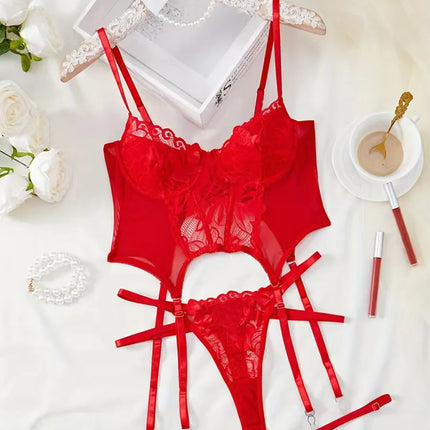 Sexy Set Womens Underwear Exotic Emotional Bra Set Embroidered Print Brassiere Lingerie Set Women's Set Push Up Thin Bralette